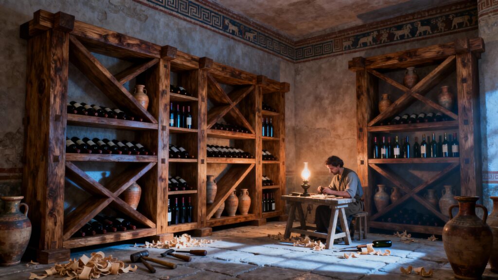 Building Authentic Roman Wine Storage Using Traditional Carpentry: Ancient Wisdom for Modern Cellars