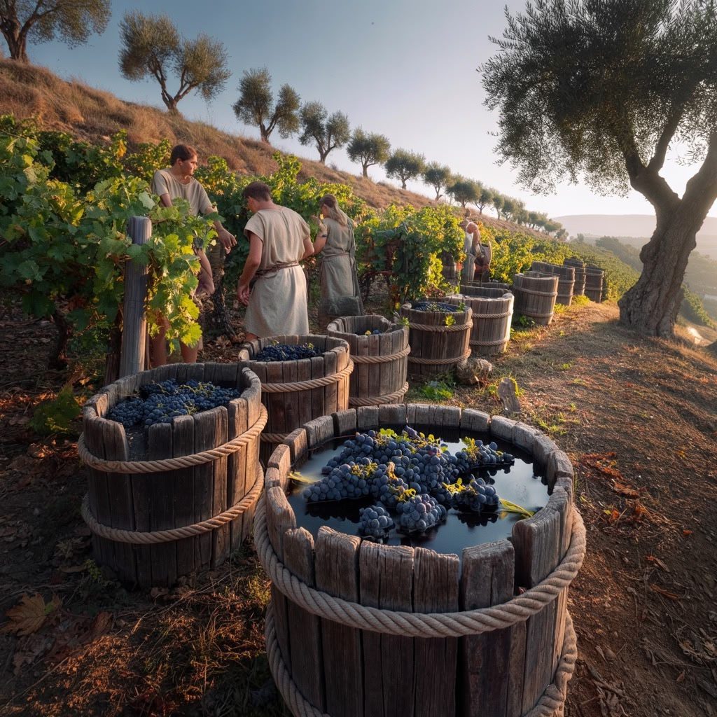Creating Award-Winning Wine Using Only Roman-Era Methods: A Journey Through Time-Honored Viticulture